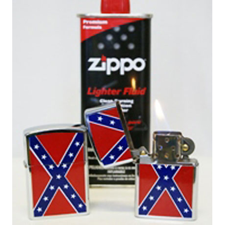 confederate flag cigarette case Rebel Confederate Flag Lighter 2040 -Assorted – RedNeckWear